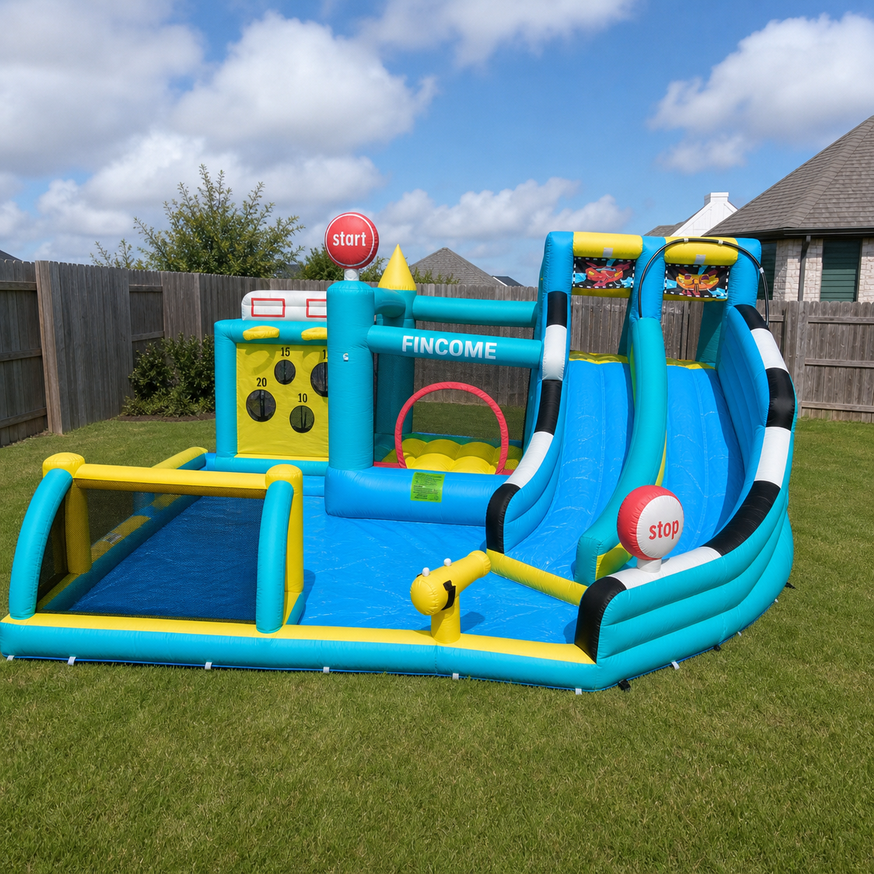 Large Inflatable Water Bounce House - view 4